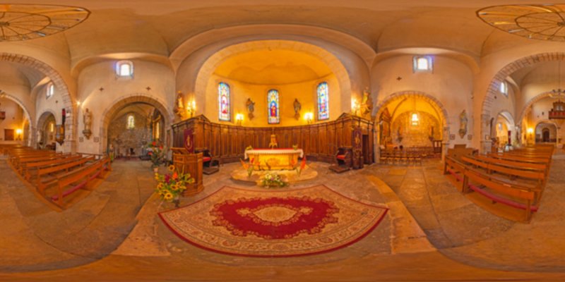 Eglise Saint-Etienne de Cajarc dans le Lot