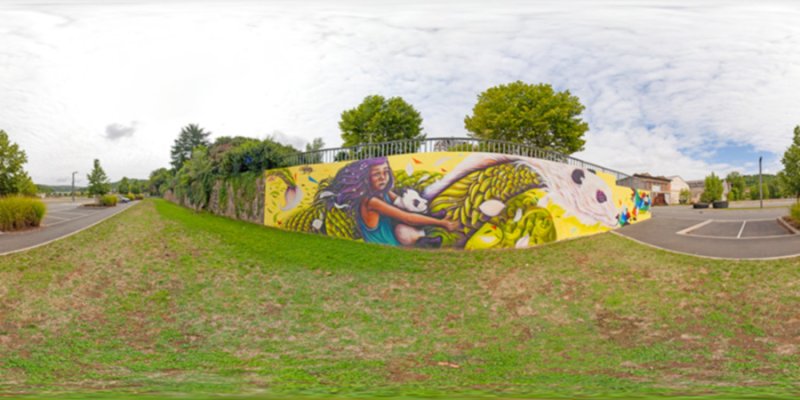 Street Art - Mur Murs à Decazeville - Doudou'Style
